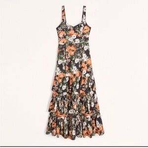 Abercrombie & Fitch Floral Maxi Dress